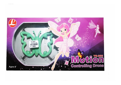 Drone Aspecto Mini Mariposa Tb-803 Luz Led Six 360 Gyro C