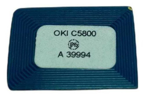 Chip Cyan Oki C5500 Generico Unt