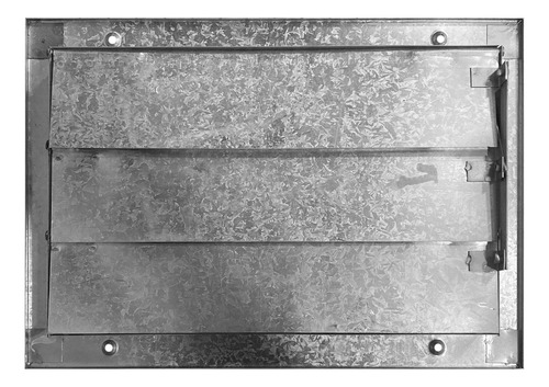 Rejilla Ventilacion 30x20 Galvanizada Con Palanca
