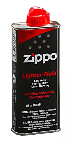 Fluido Combustible Gasolina Zippo Premium 4oz Original Pqño