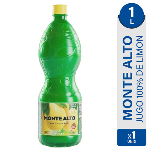 Jugo De Limon Monte Alto Sin Tacc Vitamina C - 01mercado
