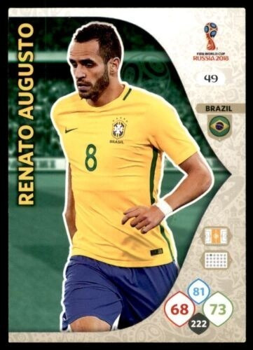 Carta Adrenalyn Xl Mundial Rusia 2018 / Renato Augusto