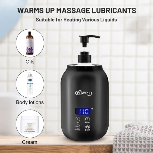 Calentador Aceite Masaje Loción Digital Profesional 2l.