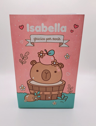 Bolsitas Golosineras Capibara Personalizadas