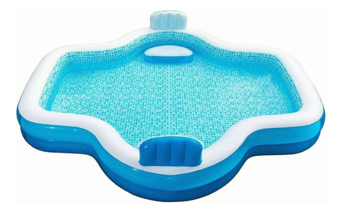 Members Mark Elegant Family Pool De 10 Pies De Largo, 2 Color Azul