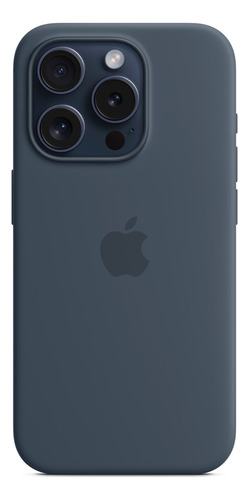 Funda Iphone 13 14 15 Silicona Case Pro Y Pro Max Azul Oscuro Iphone 15 Promax