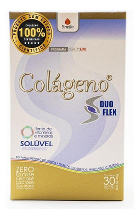 Colágeno Tipo 2 Duo Flex - Snella - 30 Sachês