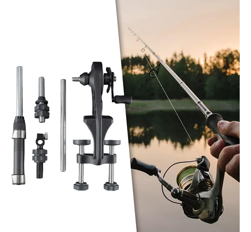 Carrete De Pesca Enrollador Portátil Conjunto B