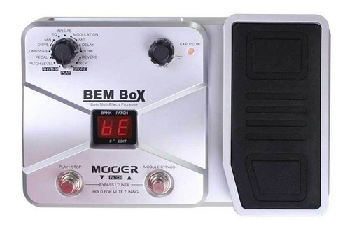 Mooer Bem Box Pedalera Para Bajo