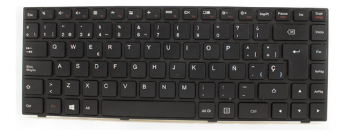 Teclado Lenovo Ideapad 100-14iby 100-14 Español Negro Español España