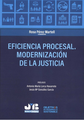 Eficiencia Procesal Modernizacion De La Justicia, De Pérez Martell, Rosa. Editorial J.m Bosch, Tapa Blanda, Edición 1 En Español, 2021