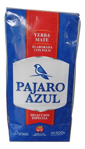 Yerba Mate Pajaro Azul Selección Especial 500gr