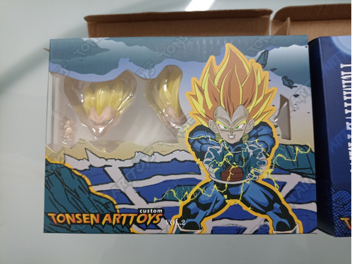 Set Vegeta Tonsenarttoys Super Sayajin (cabello Amarillo)