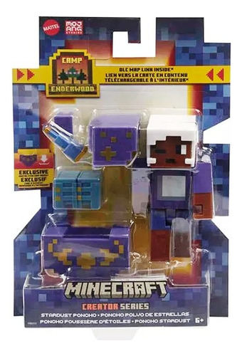 Minecraft Creator Series Poncho Polvo De Estrellas Original