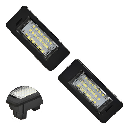 2 Plafones Led Para Patente Bmw E90, E92, E39, E60, E61, E70