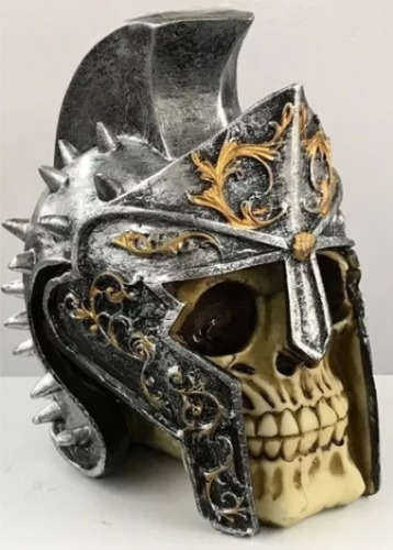 Cranio Caveira Cofre Enfeite Decorativo Envio Imediato