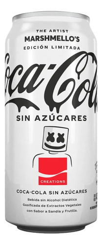 Lata Coca-cola Marshmello Edición Limitada Nueva 