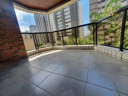 Imagem 8 de 24 de Apartamento Na Praia, 4 Dormitórios, Piscina, 2 Vagas, Astúrias, Guarujá. - Ap1736