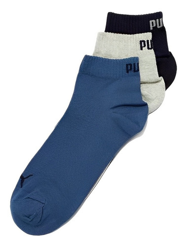 Calcetines 3 Pares Puma Tines Sneakers 22 A 28 Cm Unisex