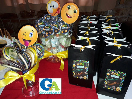 Mesa De Dulces 10 Niños Personalizada, Cumpleaños Infantiles