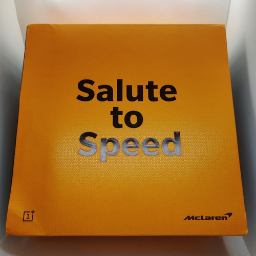Oneplus 6t Mclaren Edition Dual Sim 256 Gb Speed Orange 10 Gb Ram Con Caja Y Artículos De Colección (Usado)