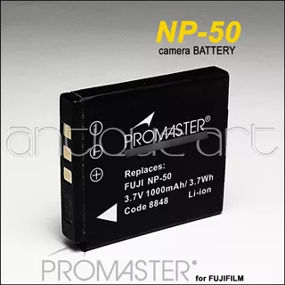 A64 Bateria Np-50 For Fujifilm Finepix X100 F775 7004 D-li68