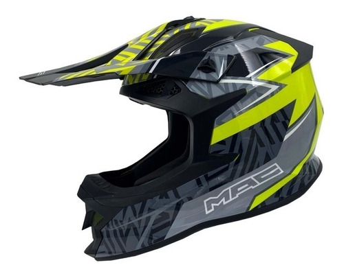 Casco Moto Cross Enduro Mac Virtus Ressod Solomototeam