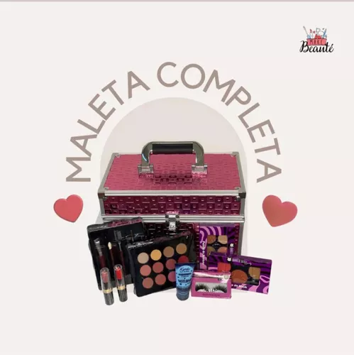 Maleta Presente Kit Maquiagem Infantil Completa Média