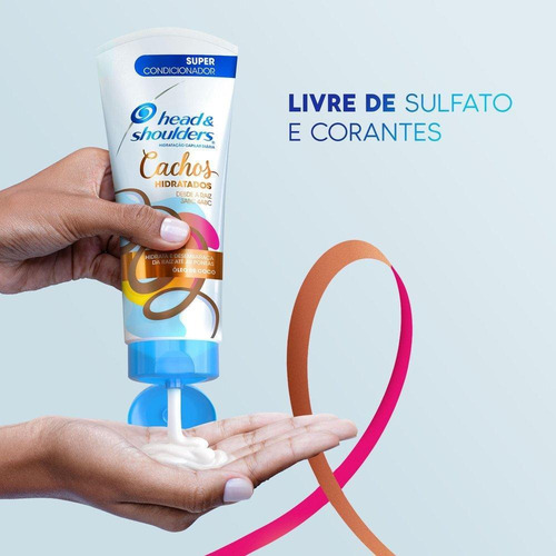 Condicionador Head & Shoulders Cachos Hidratados 170ml