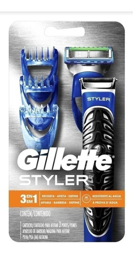 Aparelho De Barbear Gillette Proglide Styler 3 Em 1 Fusion
