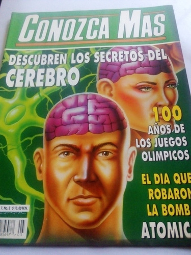 Imagen 1 de 4 de Revista Conozca Más Año 7 No. 5 Secretos Del Cerebro