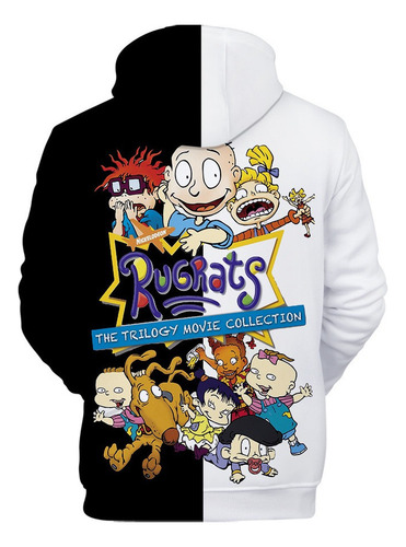 Ms Sudadera Con Capucha De Manga Larga Rugrats In Paris