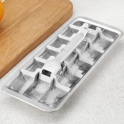 Bandeja De Hielo Quick-frozenss De Acero Inoxidable Hecha En
