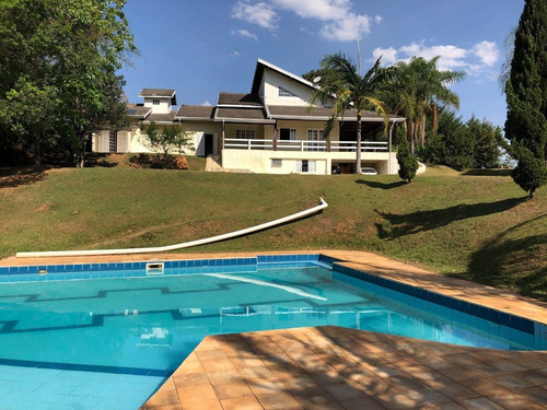Chácara 7.300m², Casa Com 5 Suítes E Campo De Futebol