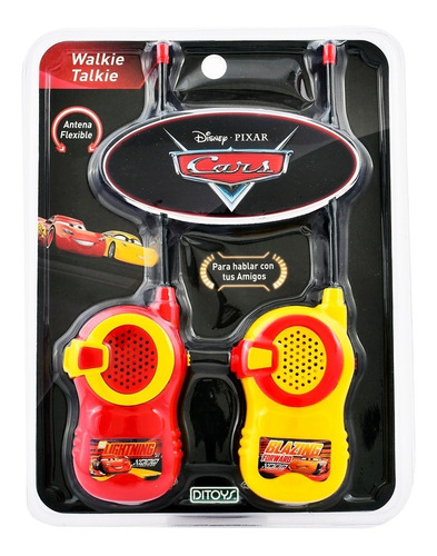 Walkie Talkie Cars Disney Pixar Original 2358 Ditoys