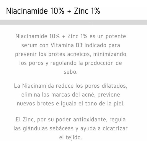 Niacinamida Tamaño Grande 60ml The Or - mL a $1333
