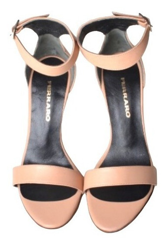Imagen 4 de 6 de Sandalias De Fiesta Mujer De Cuero Elegantes Maxim - Ferraro