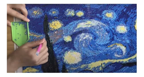 Diamond Painting Starry Night Van Gogh Pintura De Diamantes