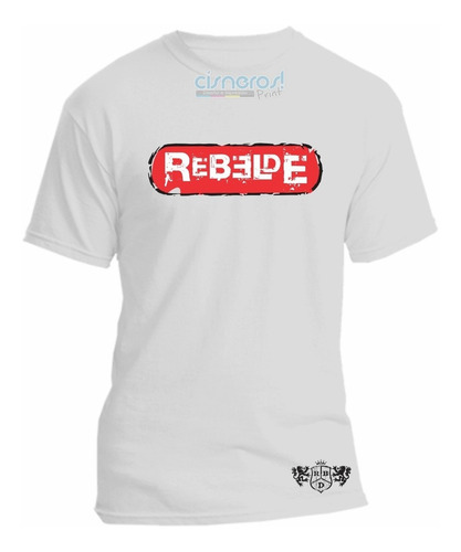 Playera Rbd Rebelde Novela Logo Todas Las Tallas