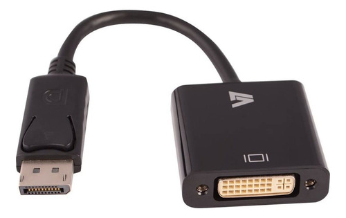 Adaptador Displayport A Dvi V7, Negro