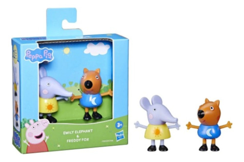 Figura Peppa Pig Y Sus Amigos 6cm F6413 Hasbro