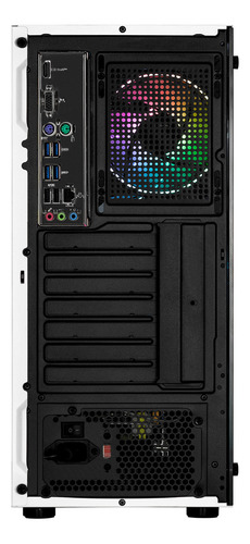 Xtreme Pc Gaming Amd Radeon 760m Ryzen 5 8600g 16gb Ddr5 Ssd 1tb Monitor 27 75hz Wifi White