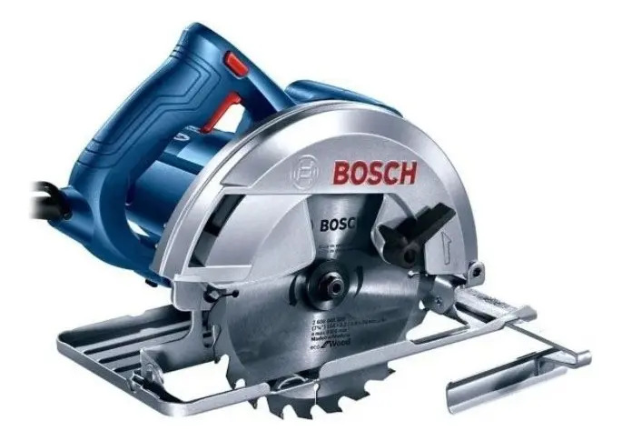 Serra Circular Bosch 7.1/4 Para Madeira GKS 150 mais Guia e Disco de Corte 1500W