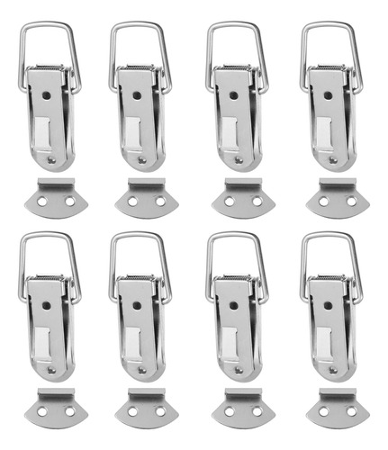 Maleta Spring Claw Toggle De Madera Con Cierre De Caja, 8 Ju