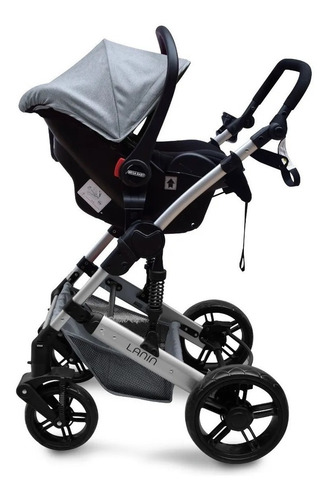 Coche Mega Baby Bebe Convertible Tres En Uno Con Huevito