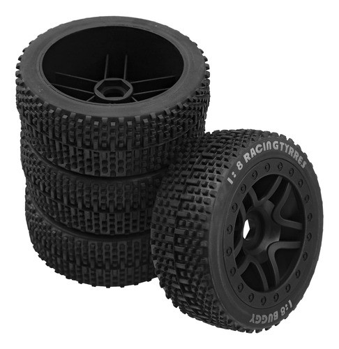Buje Hexagonal De 0.669 In, Neumáticos De Goma De 4,40 Pulga