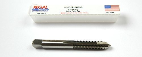 5-16 X 18 Nc Hsg H5 2 Fl Punta De Espiral Plug Tap 2 3-4  Oa