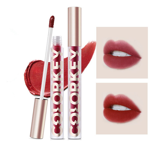 Colorkey Lpiz Labial Rojo Lquido Mate, Tinte De Labios De La