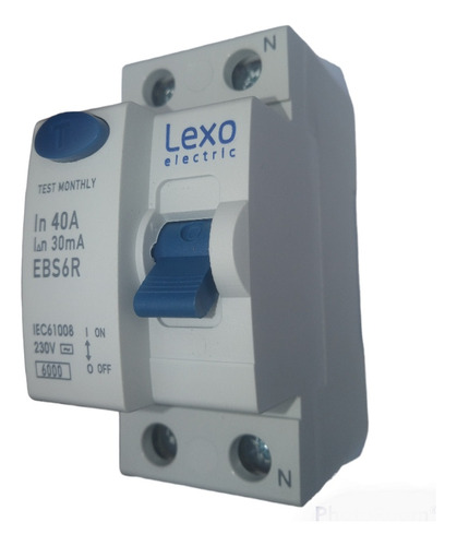 Interruptor Diferencial 2x40 A 30 Ma Lexo Electric