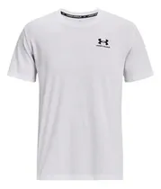 Comprar Remera Under Armour Ua Sportstyle Lc Ss Blanco Hombre